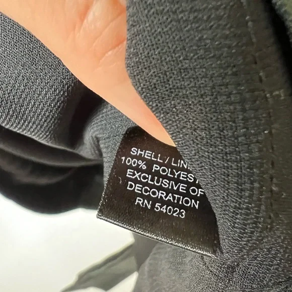 Banana Republic Black Cocktail Dress Size 0 - Picture 7 of 7